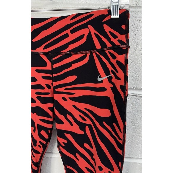 Nike Legging Epic Lux DriFit Running Crop Printed Tight / Women's Medium - Picture 2 of 10